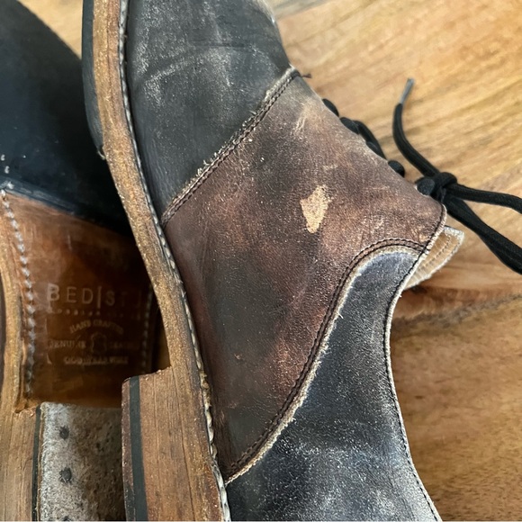 Bed Stu Mens Oxford 8.5
Brown Cobbler Distressed
Lace Up Dress Hand Crafted - Picture 8 of 16